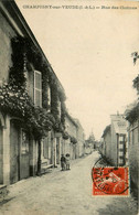 Champigny Sur Veude * La Rue Des Cloîtres - Champigny-sur-Veude