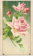 Prent Litho - Illustr. C. Klein - Rode Rozen , Roses - Prints & Engravings