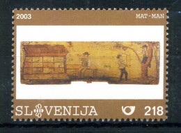 2003 SLOVENIA Serie MNH ** 431 Arte Tradizionale - Eslovenia