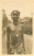 BONAR  TCHAD  JEUNE FEMME  07/1949 PHOTO ORIGINALE 11 X 7 CM - Africa