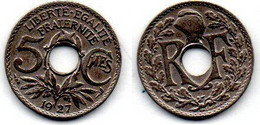 5 Centimes 1927 3 ème République TTB - Andere & Zonder Classificatie