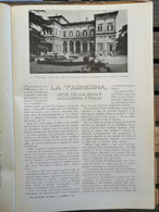 LA CULTURA MODERNA N° 4 - 1938 (LA FARNESINA ROMA, NAPOLI, SENIGALLIA, SANSEVERINO MARCHE, TOMMASEO, SARDEGNA - Art, Design, Décoration