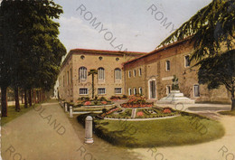 CARTOLINA  FAENZA,EMILIA ROMAGNA,MUSEO DELLE CERAMICHE,BELLA ITALIA,STORIA,CULTURA,BOLLO STACCATO,VIAGGIATA 1954 - Faenza