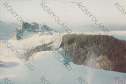 CARTOLINA  PESCOPENNATARO M.1237,ISERNIA,MOLISE,PAESAGGIO INVERNALE,MONTAGNA,VACANZA,LA NEVE,SCIARE,VIAGGIATA 1988 - Isernia