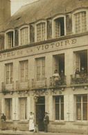 Alençon * Carte Photo * Devanture Hôtel De La Victoire DESJARDIN ANFRAY * Commerce - Alencon