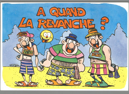 CPM - Humour - Pétanque - A Quand La Revanche ? - Boule/Pétanque