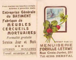 HERSTAL 1939 Menuiserie FORVILLE LETAWE - Petit Format : 1921-40