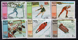 Kampuchea 1987 Winter Olympics Part Set Of 6, CTO Used, SG 788/93 - Kampuchea