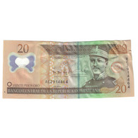 Billet, République Dominicaine, 20 Pesos Oro, 2009, KM:169b, TTB - Dominicana