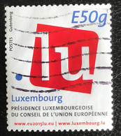 Luxemburg - C9/40 - (°)used - 2015 - Michel 2056 - Voorzitter Europese Unie - Oblitérés