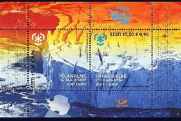 Estonia 2009 IPY International Polar Year Joint Issue Block Mint - Année Polaire Internationale