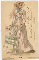 De L'album Des Pointes Sèches De L'illustrateur Henri Boutet.d'après Les Modes Du XIXe Siècle.en 1818. - Boutet