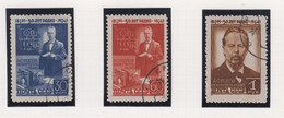 Sowjet-Unie Jaar 1945 Michel-cat. 965/967 Gestempeld - Altri & Non Classificati