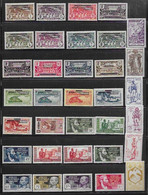 A.E.F. Lot  Divers Timbres Neufs Avec Charnières - Unused Stamps