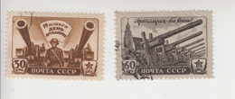Sowjet-Unie Jaar 1945 Michel-cat. 997/998 Gestempeld - Autres & Non Classés