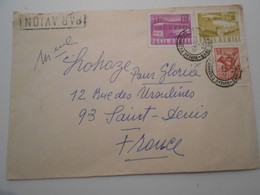 Roumanie , Lettre De Bucaresti ( Bureau D Echange ) 1970 Pour Saint Denis - Brieven En Documenten