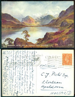 Great Britain 1950 Postcard Crummock Water And Buttermere - Buttermere