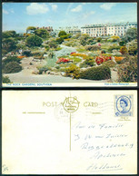 Great Britain 1963 Postcard Southsea The Rock Gardens - Southsea