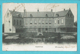 * Westmalle (Antwerpen - Anvers) * (nr 8) Sanatorium, Façade, Jardin, Tuin, Old, Rare, Unique, TOP, 1904 - Malle