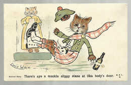 ***  1  X  LOUIS  WAIN  ***   -   There's Aye A Muckle Slippy...... - Wain, Louis
