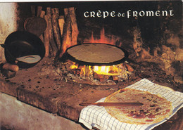 RECETTES DE CUISINE.." CREPE DE FROMENT  " . SERIE GASRTONOMIE BRETONNE - Recettes (cuisine)