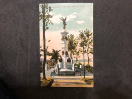 Postcard Momunent In San Salvador 1913 - El Salvador