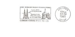 Département Du Puy De Dôme - Clermont Ferrand - Flamme Secap SPECIMEN - Mechanical Postmarks (Advertisement)