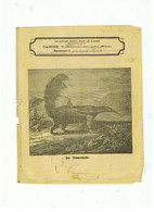 Couverture De Cahier Collection Choisie Pour Les Classes Le Tamanoir De 1875 - Protège-cahiers