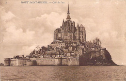 CPA Le Mont Saint Michel - Coté De L'est - Le Mont Saint Michel