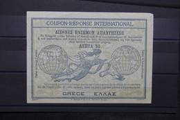 GRECE - Coupon Réponse International - L 123351 - Covers & Documents