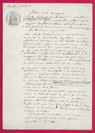 Manuscrit Daté De 1857 - Haute Marne - Farincourt Et Gilley - Protagonistes Dénommés Cardinal, Résillot Et Autres - Manuscripts