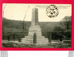 CAP (Réf : X198) BON ENCONTRE  (47 LOT & GARONNE) Le Monument à La Mémoire Des Enfants Morts En Héros - Bon Encontre