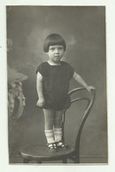 BAMBINA FOTO RICORDO - 1924 STUDIO BOSCHI SINALUNGA - NV FP - Altri & Non Classificati