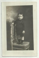 BAMBINO   FOTO RICORDO 1919  - NV  FP -  TIMBRO FOTOGRAFO POCO LEGGIBILE - Otros & Sin Clasificación