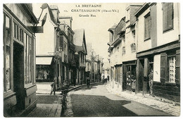 35 : CHATEAUGIRON - GRANDE RUE  / ADRESSE - PARIS, RUE DES APENNINS - Châteaugiron