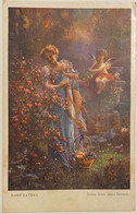 AK ILLUSTRATOR HANS ZATZKA  KEINE ROSE OHNE DORNEN- NO ROSES WITHOUT THORNS - Zatzka