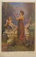 AK ILLUSTRATOR HANS ZATZKA  LIEBESORAKEL LOVE ORACLE - Zatzka