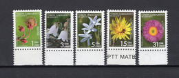 Turkey/Turquie 2022 - Wild Flowers - Official Stamps - Stamps 5v - Complete Set - + Flyer - MNH*** - Superb*** - Cartas & Documentos