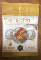 HARRY POTTER MDP 2022 MINI MEDAILLE MONNAIE DE PARIS DANS SA POCHETTE FERMÉE JETON TOURISTIQUE MEDALS COIN TOKENS - 2022