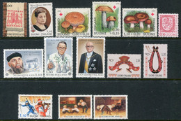 FINLAND 1980 Complete Issues MNH / **.  Michel 862-75 - Unused Stamps