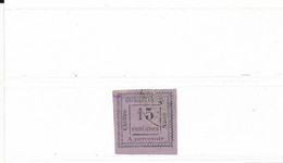 Guadeloupe Timbres Taxe N° 8 Oblitéré (présente Bien Mais A Une Déchirure Sous L'oblitération) - Postage Due