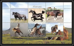 1010/ Bloc Cheval (chevaux Horse Horses) Neuf ** MNH Tirage Privé Vignette - Horses