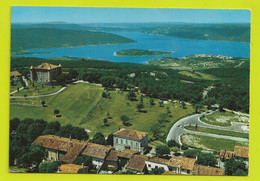 83 Les Gorges Du Verdon Château D'AIGUINES Vers Aups Et Le Nouveau Village Des Salles VOIR DOS - Aups