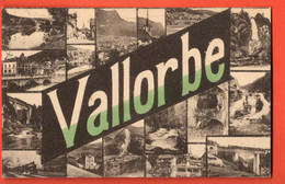 ZPT-01 Multivue De Vallorbe Phototypie 3796 Circulé En 1924 - Vallorbe