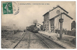 COLOMBEY LES BELLES - L'arrivée D'un Train En Gare - Colombey Les Belles