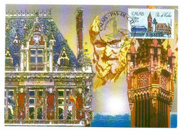 2001 --Carte-Maximum -- CALAIS - ..cachet  CALAIS - 62..........à Saisir - 2000-2009