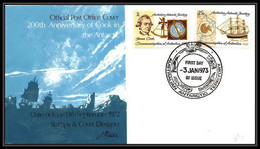 0986 Antarctic Polar Antarctica Australian Antarctic Territory Lettre (cover) Bateau (bateaux Ship Ships) Cook 1973 - Cartas