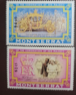 SO) MONSERRAT, PRINCES, CARROZA, SERIES OF 2, MNH - Montserrat