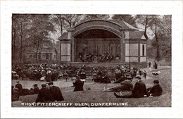 (1 G 1) UK Scotland - (old Postcard) - Dunfermlime Music Kiosk - Fife