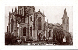 (1 G 1) UK Scotland - (old Postcard) - Dunfermlime Abbey - Fife